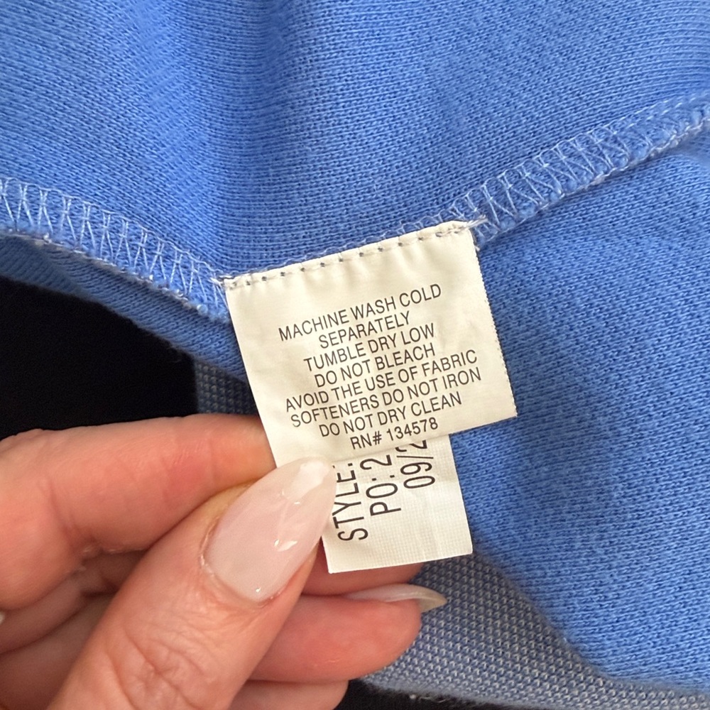 Vineyard Vines Men’s Blue Shep Shirt Quarter Zip Pullover Lightweight Size XL - Picture 10 of 11